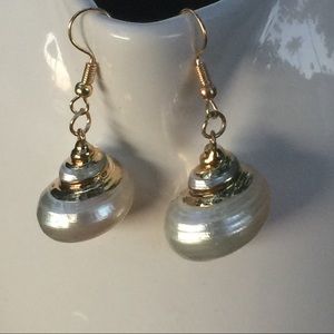 Seashell Drop Earrings